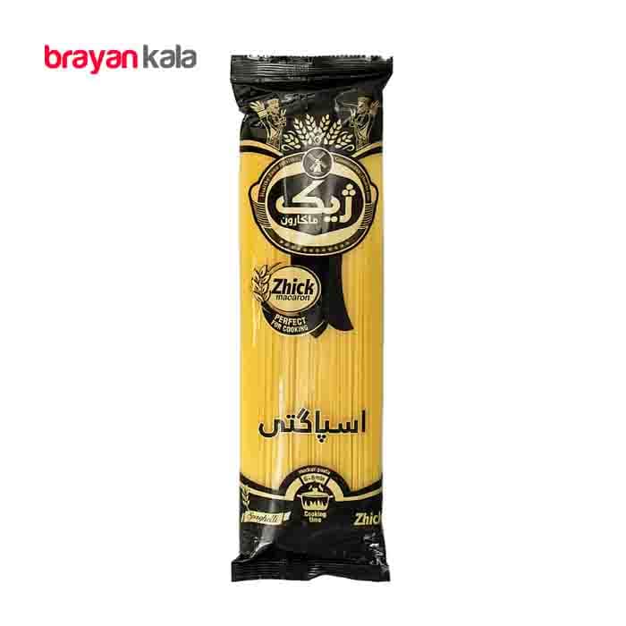 عکس اصلی اسپاگتی ژیک قطر 1.2 مقدار 700 گرم